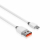 Kabel USB TYP C 1m biały VIDVIE CB442 2.4A